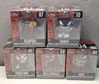 Funko Minis Marvel Venom Bobble Head Lot of 5 Deadpool Spiderman Hulk Thanos