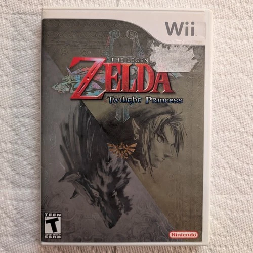The Legend of Zelda: Twilight Princess (Nintendo Wii, 2006) - NO MANUAL