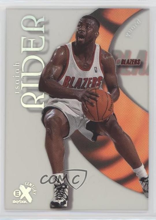 1998-99 Skybox E-X Century Isaiah Rider #53 05n7