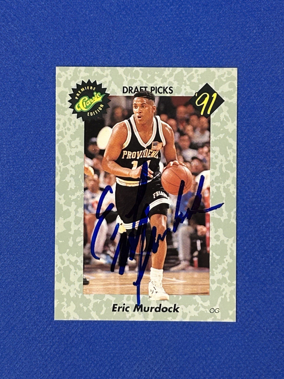 Eric Murdock 1991-92 Classic auto autograph signed card #13 i