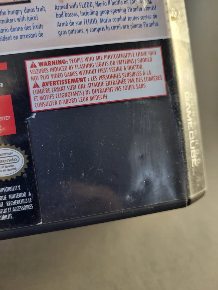 Super Mario Sunshine, Gamecube, Complete, Authentic! - Image 3 of 3