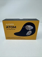 AUDIEN ATOM Rechargeable  Wireless Hearing Aid Amplifier Audien Hearing Open Box