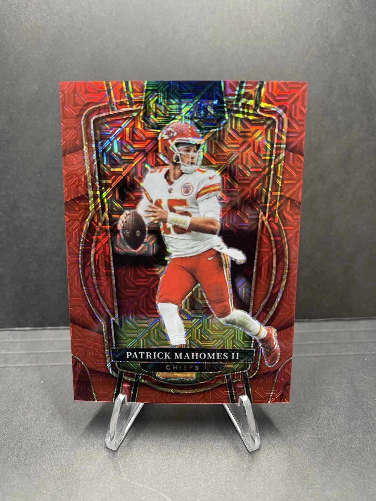 2022 Panini Select - Club Level Patrick Mahomes II #251 Red Prizm /49