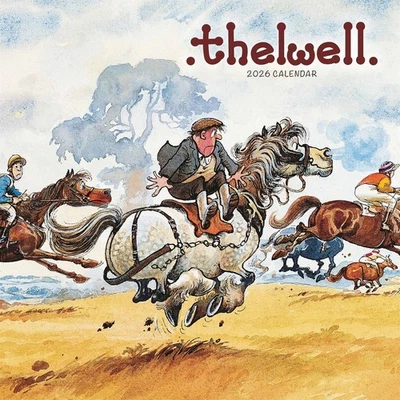 CAROUSEL WORLDWIDE Thelwell Calendar 2026 - Humour - Month To View