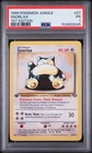 1999 POKEMON JUNGLE 1ST EDITION SNORLAX #27 PSA 1 PR