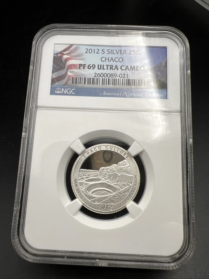 2012 S ATB Chaco Culture Silver Quarter Coin NGC PF69 UCAM #021 - Image 2 of 4