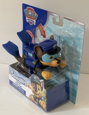 Paw Patrol CHASE Paddlin' Pups Bath Pool Water Toy Swimming Wind-Up Swimways