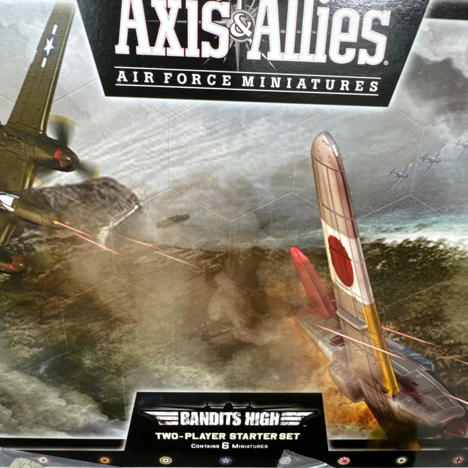 New Open Box WOTC Axis & Allies Air Force - Bandits High Two-Player Starter Set - Image 2 of 4