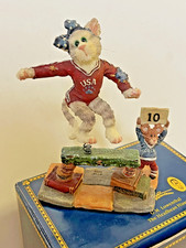 Boyds Bears Purrstone Dominque Surefoot Coach Colby Practice Makes Perfect Cat