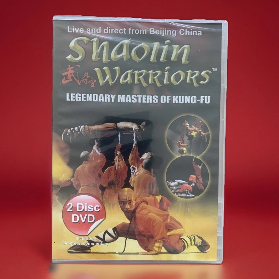 NEW Sealed Shaolin Warriors Live Show DVD LIMITED EDITION Kung-fu Masters - Image 2 of 4