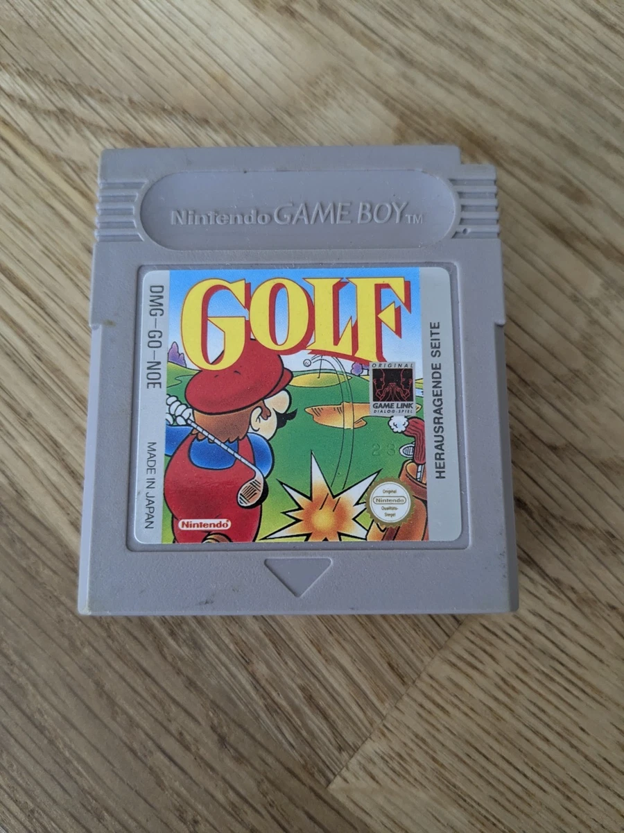Golf - Nintendo Game Boy - Módulo Nintendo Original - Lanzamiento Clásico