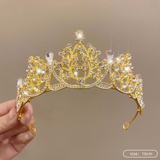 Fashionable Rhinestone Crown for Birthday Celebrations and Special Events