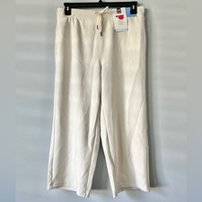 Member's Mark Women's Sandwash Crop Pant Cream Color Size XXL