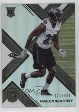 2017 Donruss Elite Rookies 121/499 Marlon Humphrey #124 0t2