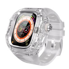 for Apple Watch Ultra 3/2/1 49mm Case, Rugged Case with Band for Apple Watch ...