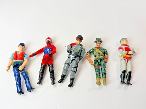 Vintage Gi Joe Lot 1980s Figures ARAH Assorted Characters G.I. Joe American Hero