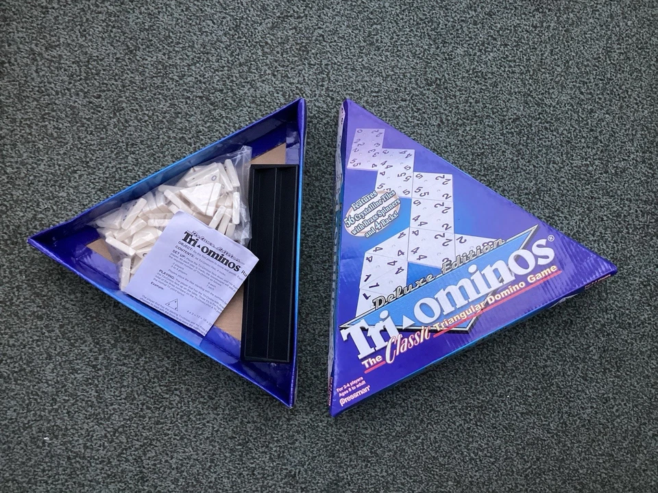 Tri-ominos Deluxe Edition The Classic Triangular Domino Game 100% Complete - Image 3 of 4