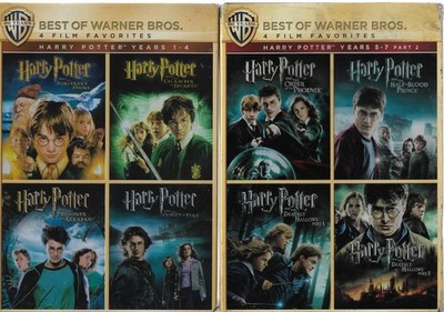 Harry Potter: Complete 8-Film Collection (DVD) Years 1-4 Years 5-7