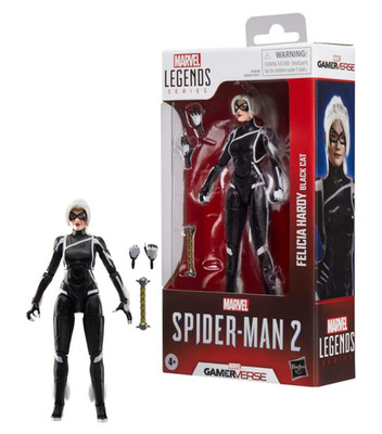 Hasbro Marvel Legends Spider-Man 2 Felica Hardy Black Cat Gamerverse Neu