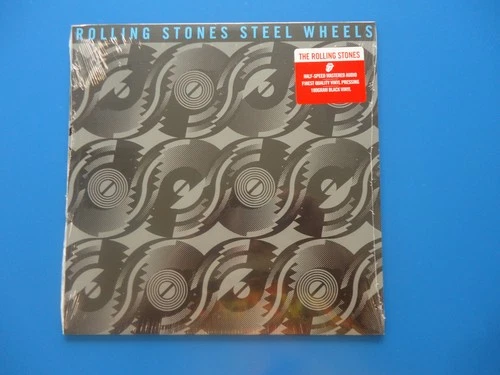 Rolling Stones Steel Wheels LP (2020) NEW Shrink Wrap Tear Half Speed Mastered