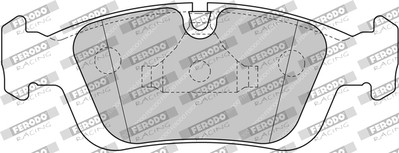 FERODO RACING Bremsbeläge Bremsklötze vorne für BMW 3er Compact E46 316 TI