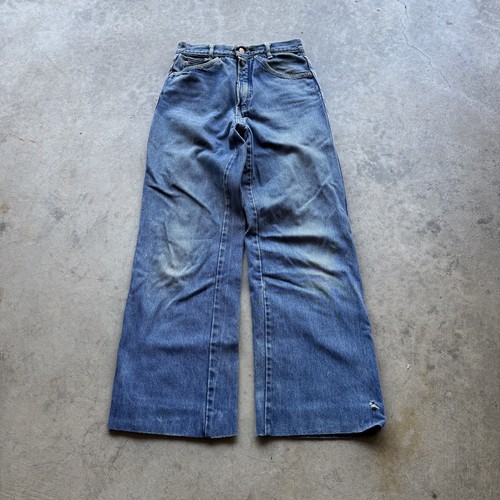 1970s/80s San Francisco Riding Gear Wide Leg Jeans 25x28