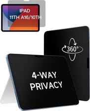 4-Way Matte Anti-Spy Filter Privacy Screen Protector for 10.9"  11" iPad