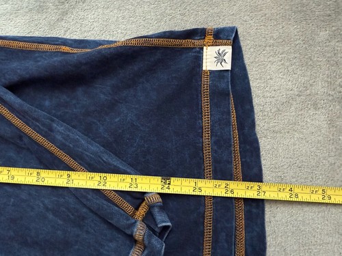 Jake Agave Shirt Mens L Long Sleeve Blue Classic Cut Crew Neck Supima USA Made - Picture 5 of 7