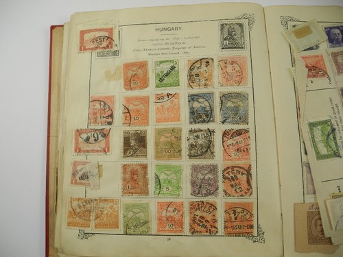 WW, EUROPE, BRITISH COLONIES, Vintage old Stamp Collection in a SG Improved albu - 第 24/24 張圖片