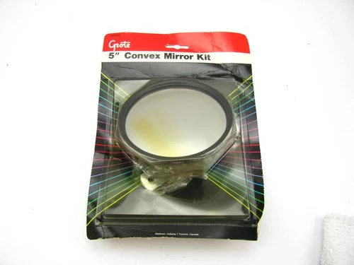 Grote 28033-5 ROUND 5" Stainless Steel Convex Spot Mirror - Clamp On