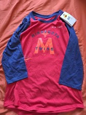 Nike Minnesota Twins Women’s 1/4 Sleeve T-Shirt Tee Red Size S NWT See Pics