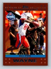 2007 Topps #408 Reggie Wayne Copper /2007 Indianapolis Colts