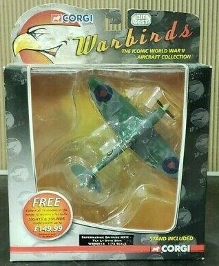 Corgi W0706 1:72 Die-Cast Warbirds Supermarine Spitfire MKIX FLT Otto Smik