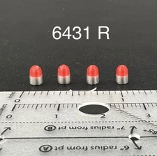 4 Pack 1/64 Vintage Red Beacon Ray Lightbar Sheriff Police Fire Ambulance