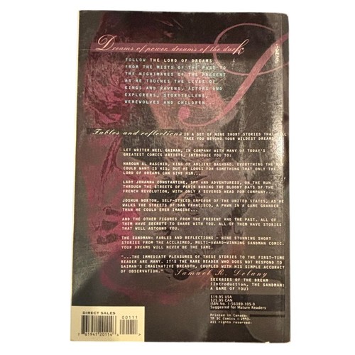 VTG 1st Ed. 1993 Sandman - Fables & Reflections Vol. 6 by Neil Gaiman, PB - Foto 2 di 4