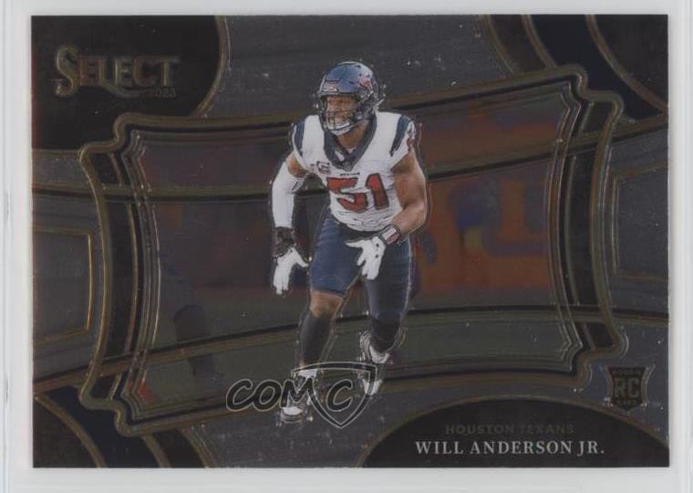 2023 Panini Select Field Level Will Anderson Jr #337 0us8