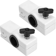 2 PACK FOR SEA-DOG 327199-1 REMOVABLE RAIL MOUNT CLAMPS FOR ROUND TUBING  W