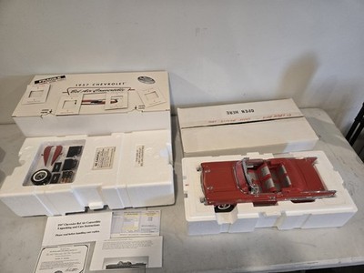 Danbury Mint 1:12 1957 Chevrolet Bel Air Convertible Museum Masterpiece W Base
