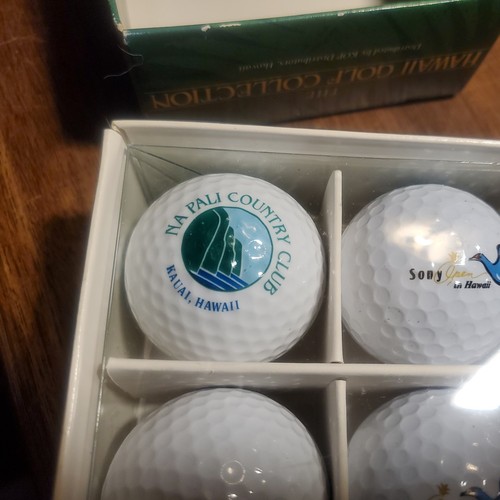 Pro USA Maui Hawaii Collector's Edition Golf Balls Maui/Gecko Golf Set of 6 New - Picture 3 of 12