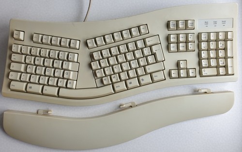 Chicony KB-7906 Keyboard Ergonomiczna / ergonomiczna klawiatura Testowana PS/2 - Zdjęcie 3 z 5