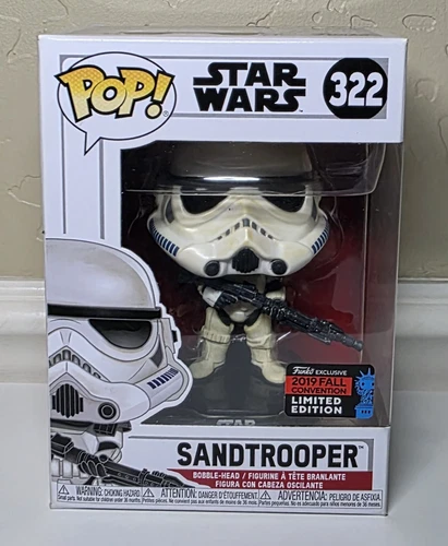 Funko POP Star Wars Sandtrooper 2019 Fall Convention #322