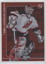2000-01 ITG Be A Player Signature Series Ruby 70/200 Martin Brodeur #164 HOF u6m