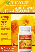 TruNature Vision Complex Lutein & Zeaxanthin, 140 Softgels, Fast Ship from USA