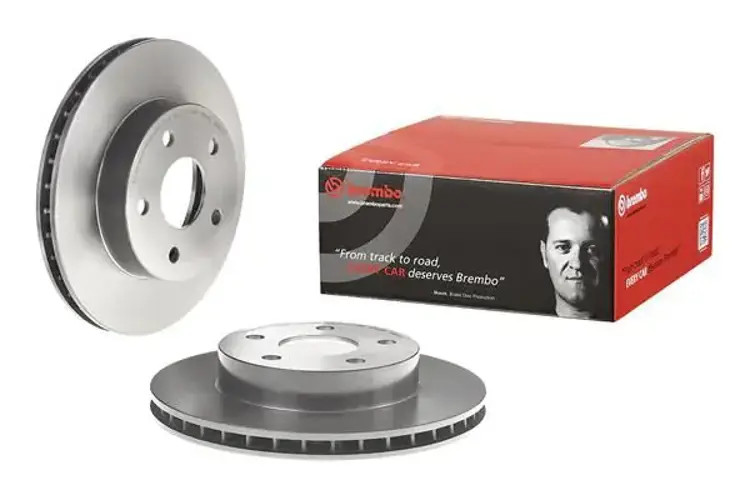 Front Set 2x Brake Discs BREMBO 09.8852.11 for Jeep Cherokee/Grand Cherokee (99- - Image 2
