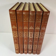 La Divina Commedia Dante Alighieri Gruppo Fabbri (Vol. 1-6) 1982 Book Set Lot 6x