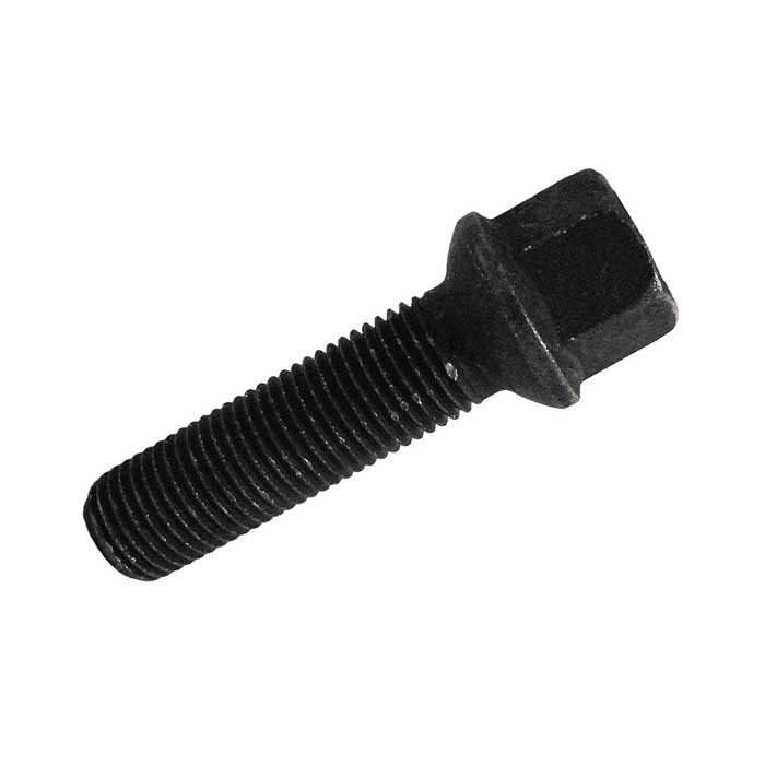 1x Wheel bolt M14x1,5 ball seat R13 50mm black for Skoda, Enyaq iV, Enyaq iV 4x4
