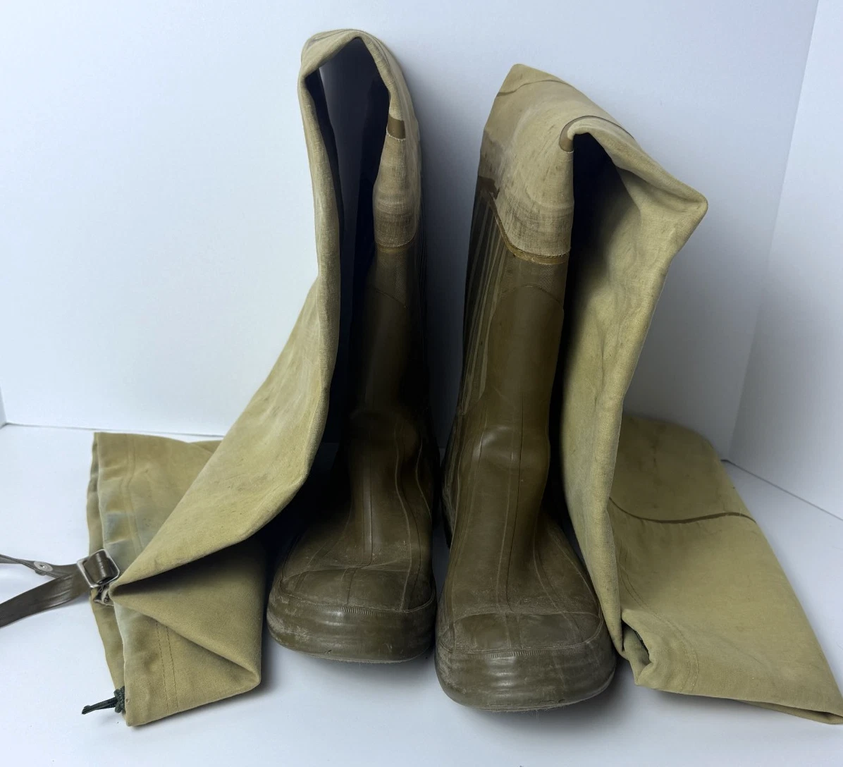 Vintage Converse Fly Fishing Hipp Waders Mens Size 9 w/Repair Kit Used