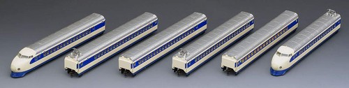 TOMIX Ngauge 0 1000 series Tokaido Sanyo Shinkansen basic set 6 cars 98680 model - Picture 2 of 4