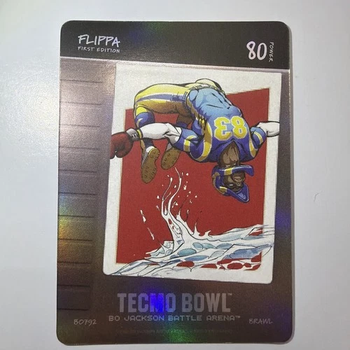 Bo Jackson Battle Arena Tecmo Flippa Blow On It Brawl 80 Flipper Anderson