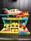 VTG 1972 Fisher Price Play Family Airport with Accessories #996 No Box